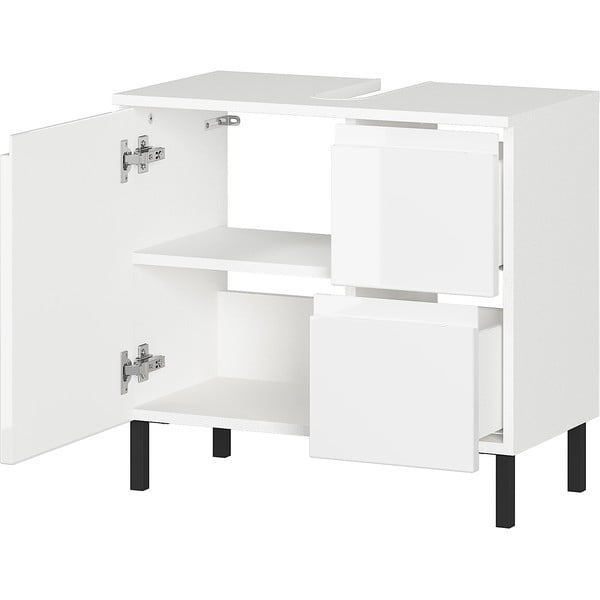 Fehér mosdókagyló alatti szekrény 60x56 cm Salinas - Germania-image-3