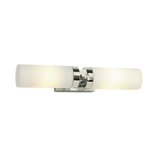 Fehér-ezüstszínű fali lámpa (hosszúság 35,5 cm) Stella – Markslöjd