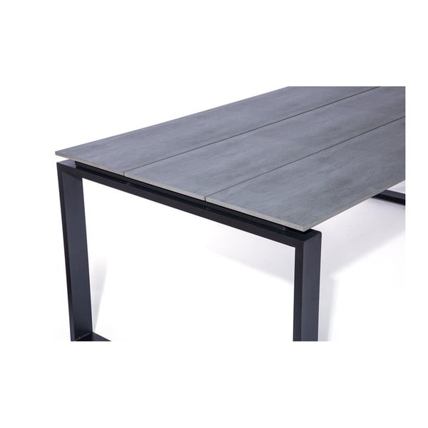 4 db rattan étkezőszék Gabriela és fekete asztal Strong - Bonami Essentials-image-4