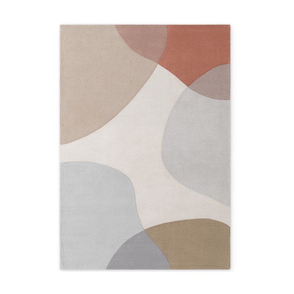 Bézs kézi szövésű gyapjú szőnyeg 120x170 cm Hackney Clarissa – Ted Baker