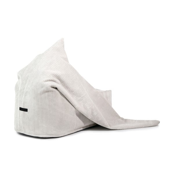 Sötétszürke kordbársony gyerek babzsákfotel Cocoon 120 – SLOWDOWN-image-3