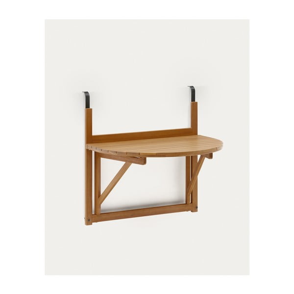 Akácfa függő erkélyasztal 50x70 cm Amarilis – Kave Home-image-2