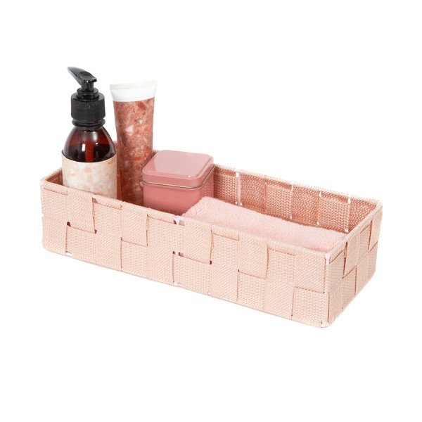 Stan rózsaszín fürdőszobai rendszerező, 30 x 12 cm - Compactor-image-1