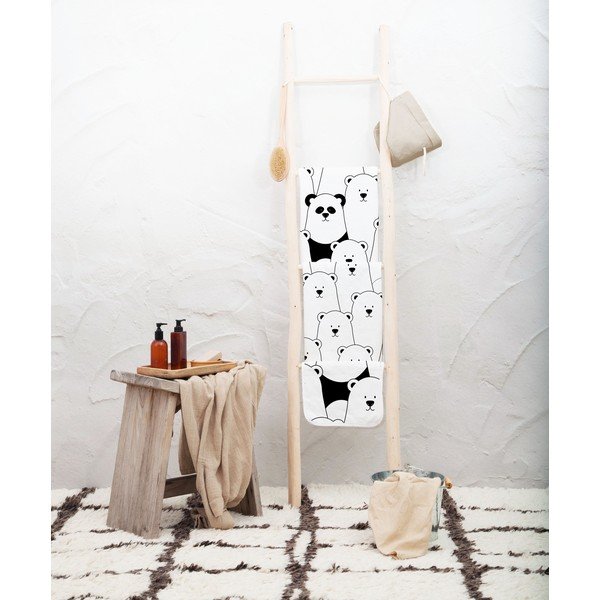 Panda 3 db-os törölköző és fürdőlepedő készlet - Madre Selva-image-1