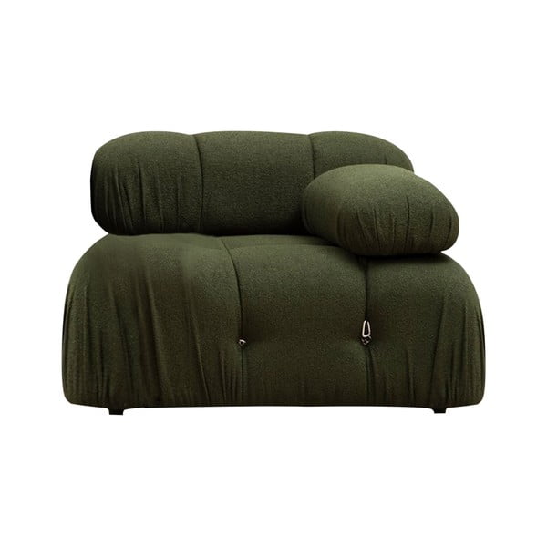 Sötétzöld kanapé modul (jobb oldali) Bubble – Artie