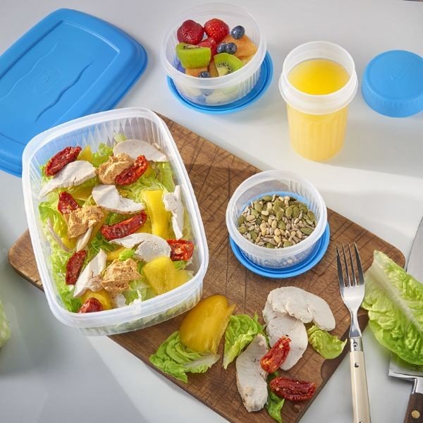 Seal Tight Round Foodsaver fedeles ételtároló doboz, 1,5 l - Addis-image-2