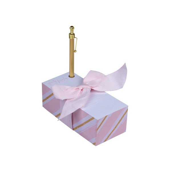 Rosé jegyzettömb tollal - Tri-Coastal Design-image-3