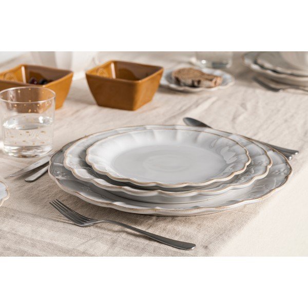 Fehér agyagkerámia tányér, ⌀ 29 cm - Casafina-image-1