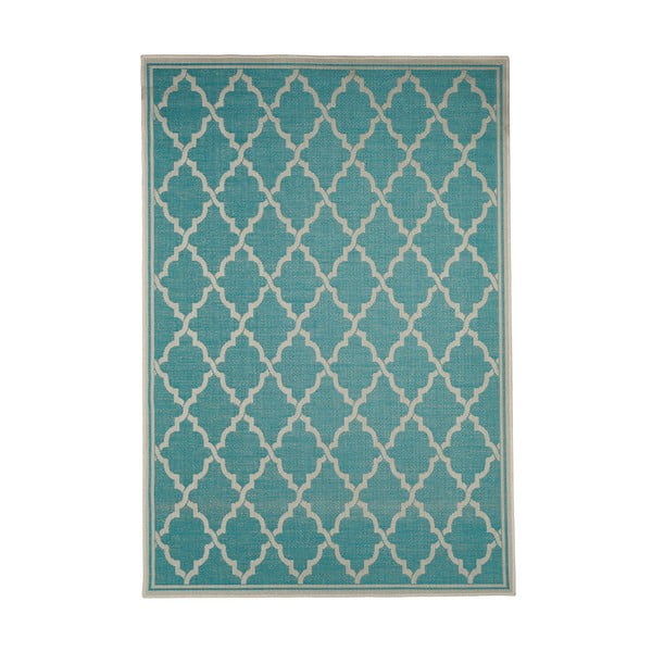 Intreccio Turquoise türkiz szőnyeg, 200 x 290 cm - Floorita