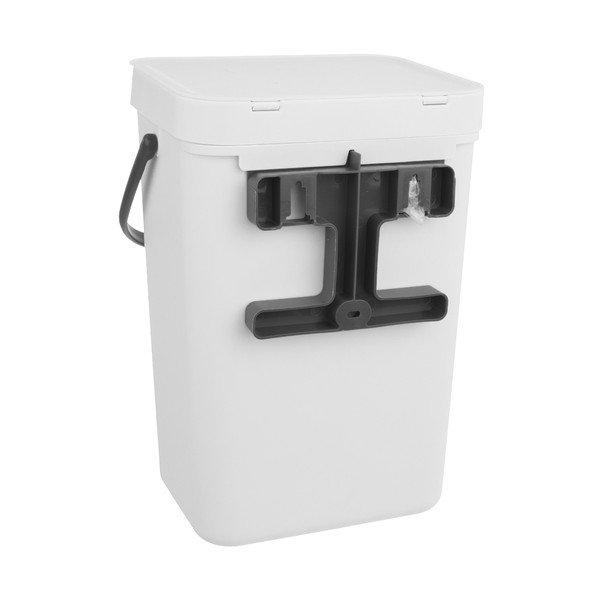 Fehér műanyag szemetes 10 l – Orion-image-1