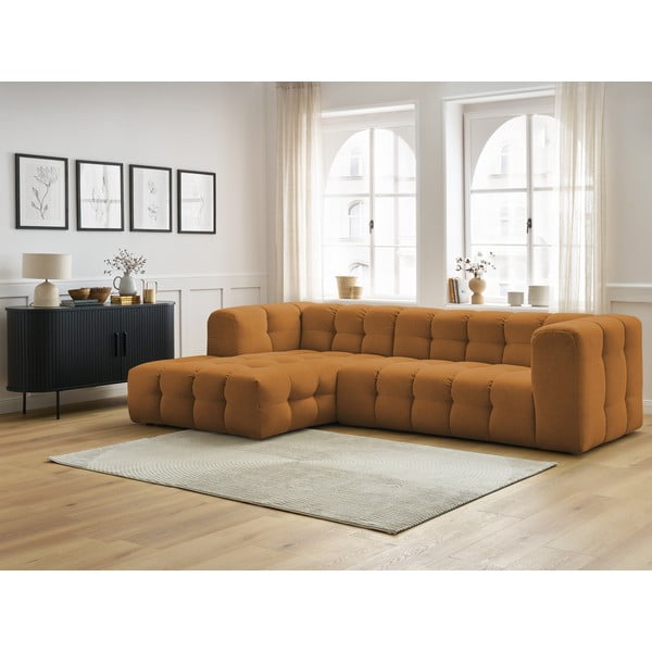 Okkersárga sarokkanapé (bal oldali) Cloud – Bobochic Paris-image-1