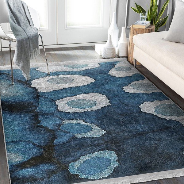 Kék szőnyeg 80x150 cm – Mila Home-image-3