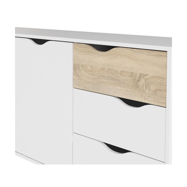 Fehér komód 147x82x39 cm Oslo – Tvilum-image-4