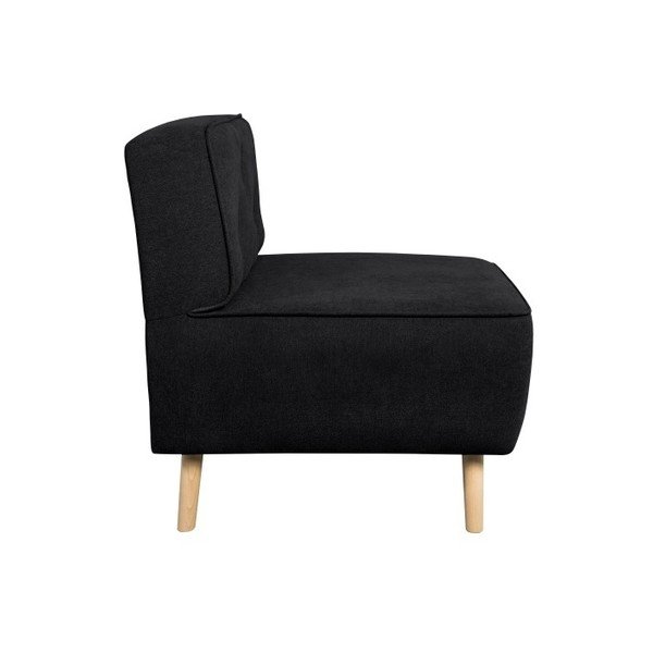 Lounge fekete fotel - Kooko Home-image-2