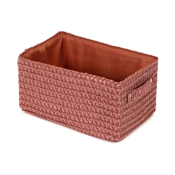 Lilou Basket Terracotta piros tárolókosár - Compactor