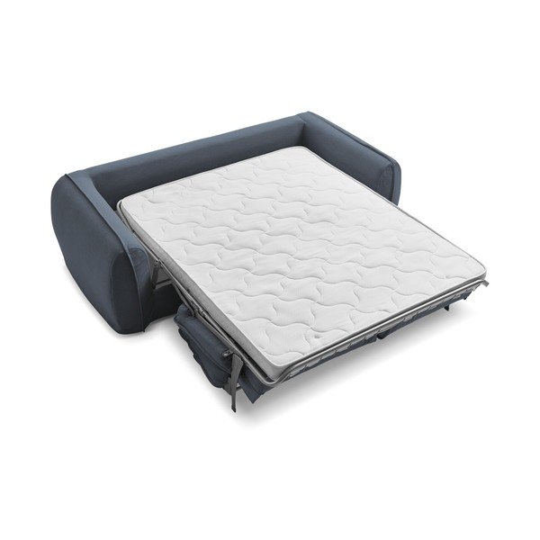 Kék kanapé mindennapos alvásra-kinyitható 216 cm Archimede – Bobochic Paris-image-4