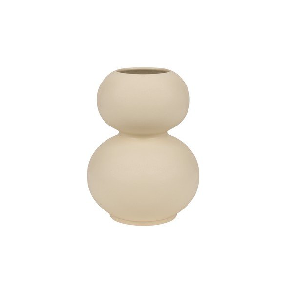 Bézs kerámia váza (magasság 36 cm) Tuga – noo.ma