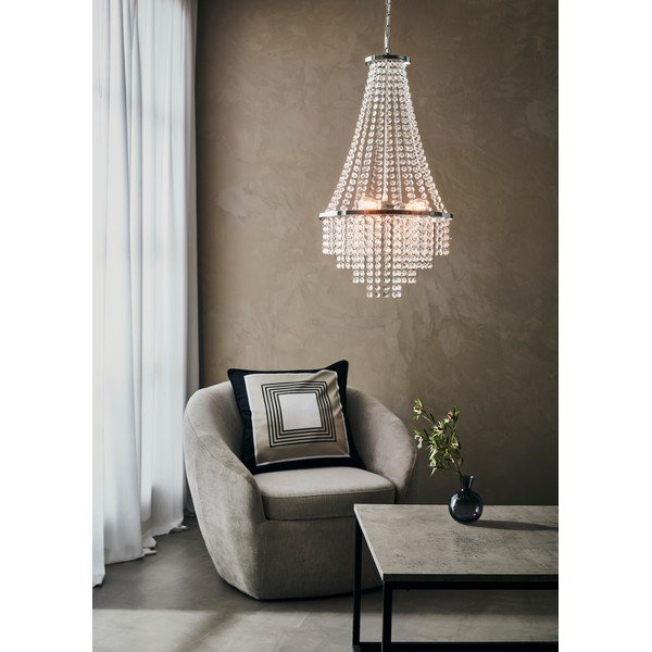 Allington Chandelier fehér mennyezeti lámpa, ø 38 cm - Markslöjd-image-1