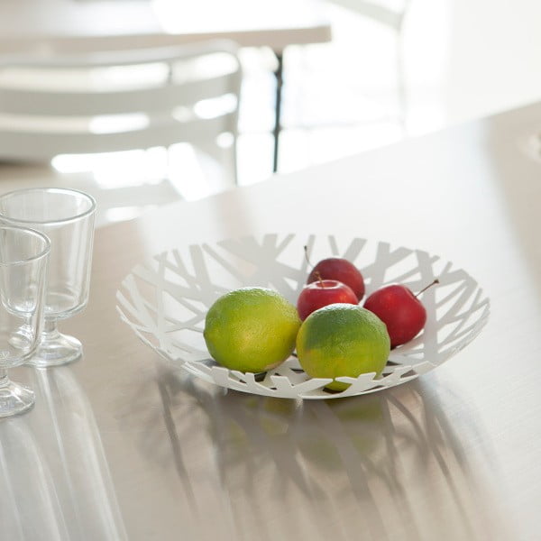 Tower fehér gyümölcsöstál, ø 26 cm - YAMAZAKI-image-2