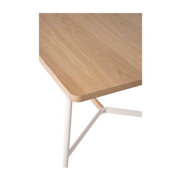 Asis fehér étkezőasztal, 100 x 80 - sømcasa-image-3