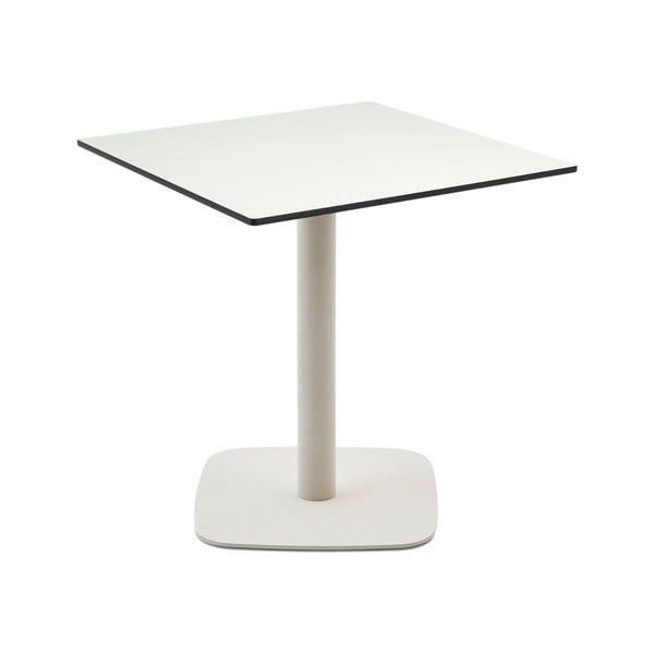 Fém kerti étkezőasztal 68x68 cm Dina – Kave Home