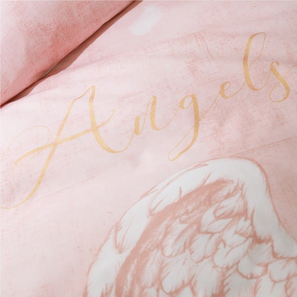 Gyerek ágyneműhuzat 200x135 cm Angel Wings - Catherine Lansfield-image-3