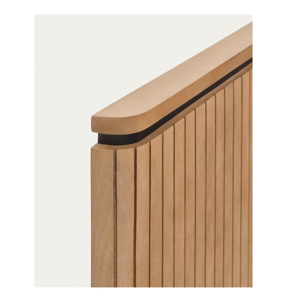 Natúr színű mangófa ágytámla 180x95 cm Licia – Kave Home-image-4