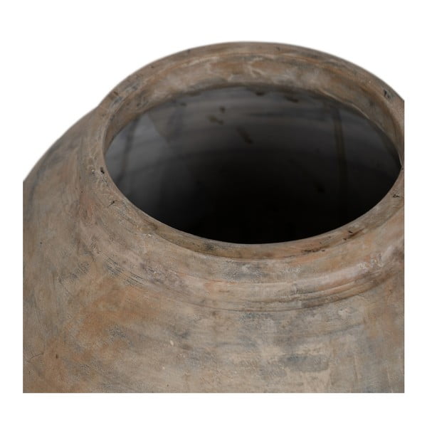 Barna kerámia magas váza (magasság 49 cm) Antigo – Ixia-image-1