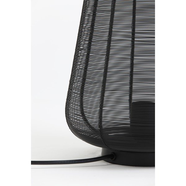 Fekete asztali lámpa (magasság 26 cm) Adeta – Light & Living-image-4