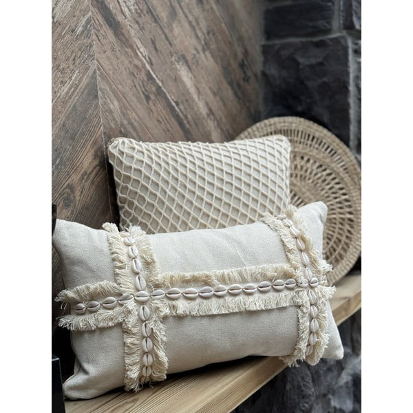 Pamut párnahuzat 30x50 cm Seashells – Mioli Decor-image-4