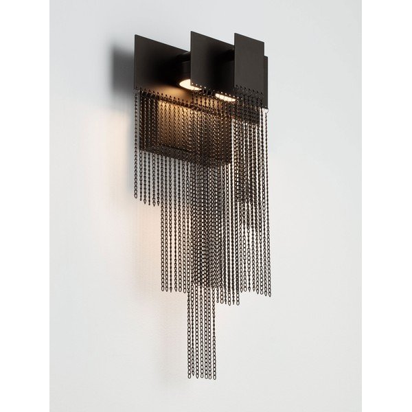 Matt fekete acél LED dimmelhető fali lámpa Revια – Nova Luce-image-2