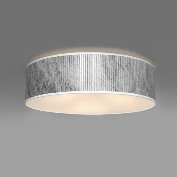 Tres Plisado ezüstszínű mennyezeti lámpa, ⌀ 40 cm - Sotto Luce-image-1