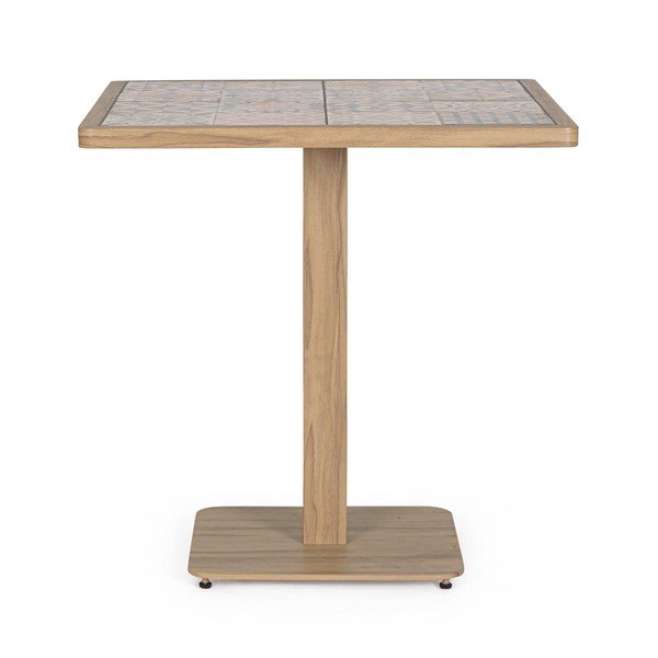 Acél kerti kisasztal 73x73 cm Kalimera – Bizzotto-image-2