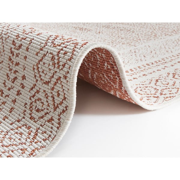 Berlin narancssárga-fehér kültéri futószőnyeg, 80x250 cm - Ragami-image-3