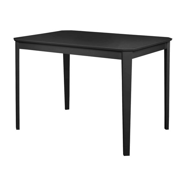 Trento fekete étkezőasztal, 76 x 110 cm - Støraa