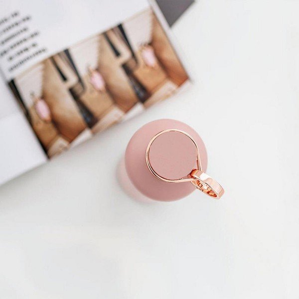 Rózsaszín rozsdamentes termosz 680 ml Basic Pink Blush - Equa-image-3