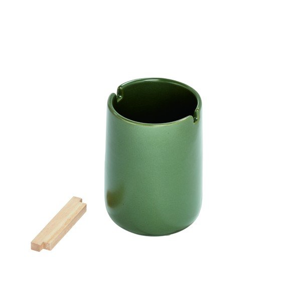 Eco Vanity zöld kerámia fogkefetartó pohár - iDesign-image-2