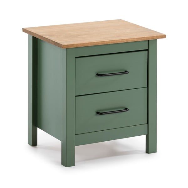 Miranda zöld fa éjjeliszekrény - Marckeric-image-2