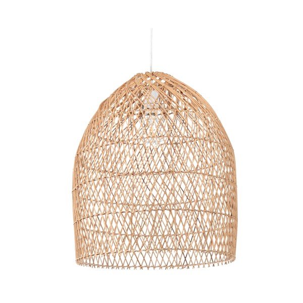 Natúr színű rattan lámpabúra ø 44 cm Domitila – Kave Home