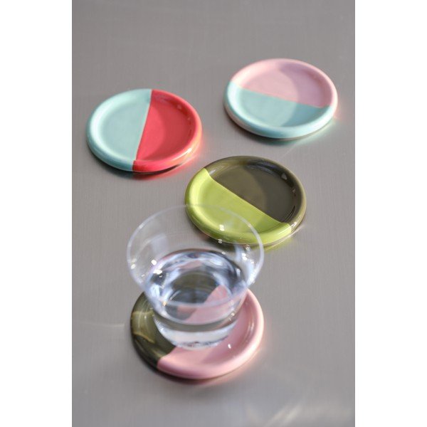 Poháralátét szett 4 db-os Block – Jotex-image-1