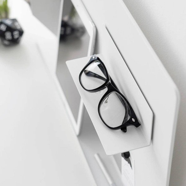 Mágneses üzenőfalra akasztható polc 20x6 cm Tower – YAMAZAKI-image-4