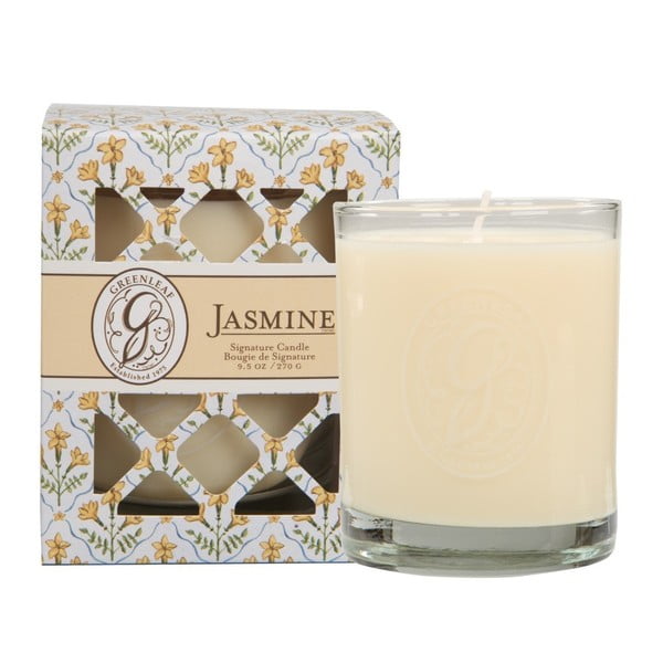 Signature Jasmine jázmin illatú illatgyertya, égési idő 80 óra - Greenleaf