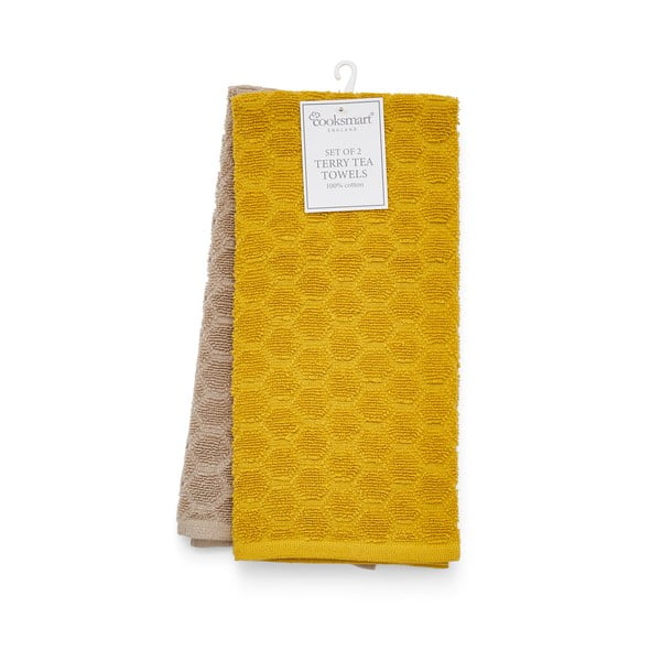 Honeycomb 3 db-os pamut konyharuha szett, 45 x 65 cm - Cooksmart ®