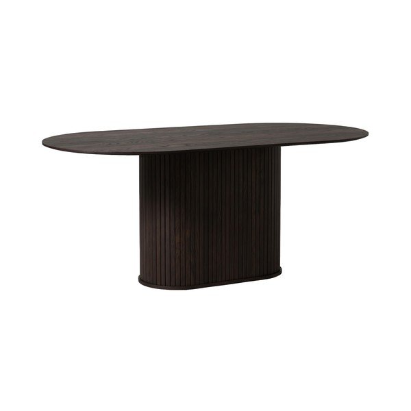 Étkezőasztal tölgyfa dekorral 95x180 cm Nola – Unique Furniture