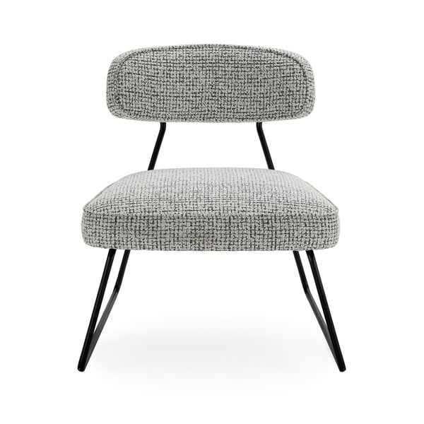 Fekete-fehér fotel Elon – Marckeric-image-2