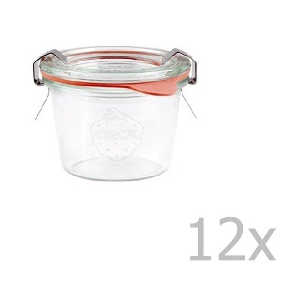 Sturz 12 db-os befőttes üveg készlet, 80 ml - Weck