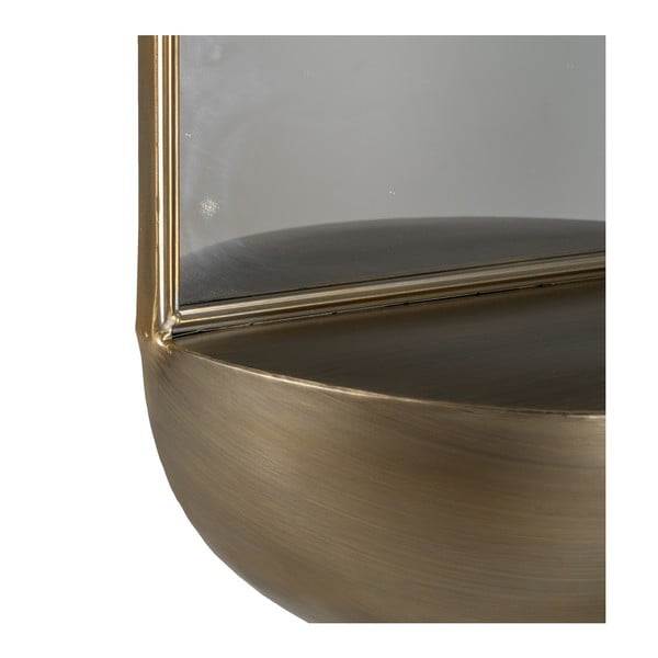 Fali tükör polccal 37x40 cm – Ixia-image-2