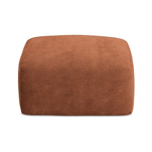 Terrakotta színű zsenília lábtartó Leila – Makamii