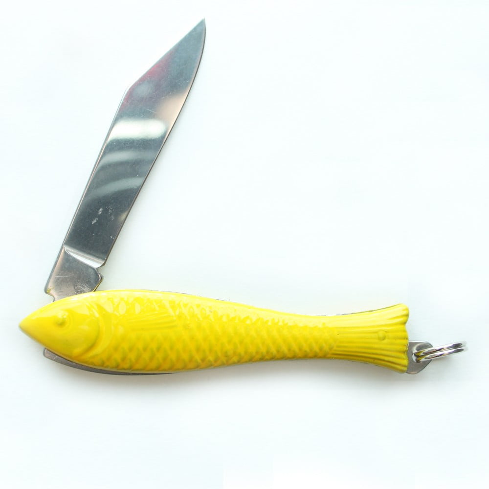 Sárga hal formájú cseh bicska - Alexandra Dětinská