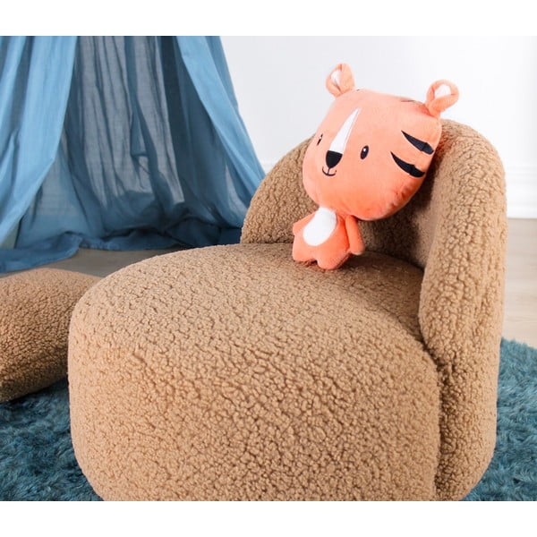 Barna buklé gyerek fotel Moouv – Artie-image-3